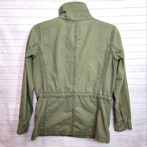 MADEWELL FLEET JACKET IN KHAKI GREEN, SZ SMALL - Picture 13 of 14